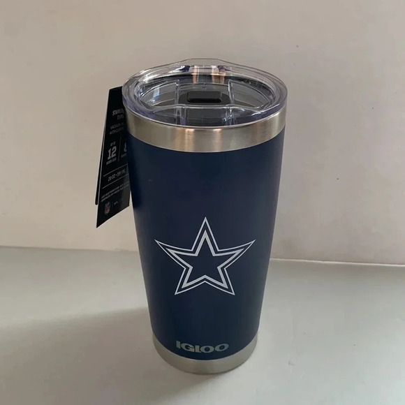 Dallas Cowboys NFL Igloo Stainless Steel Tumbler 20 Oz NWT - Picture 3 of 9